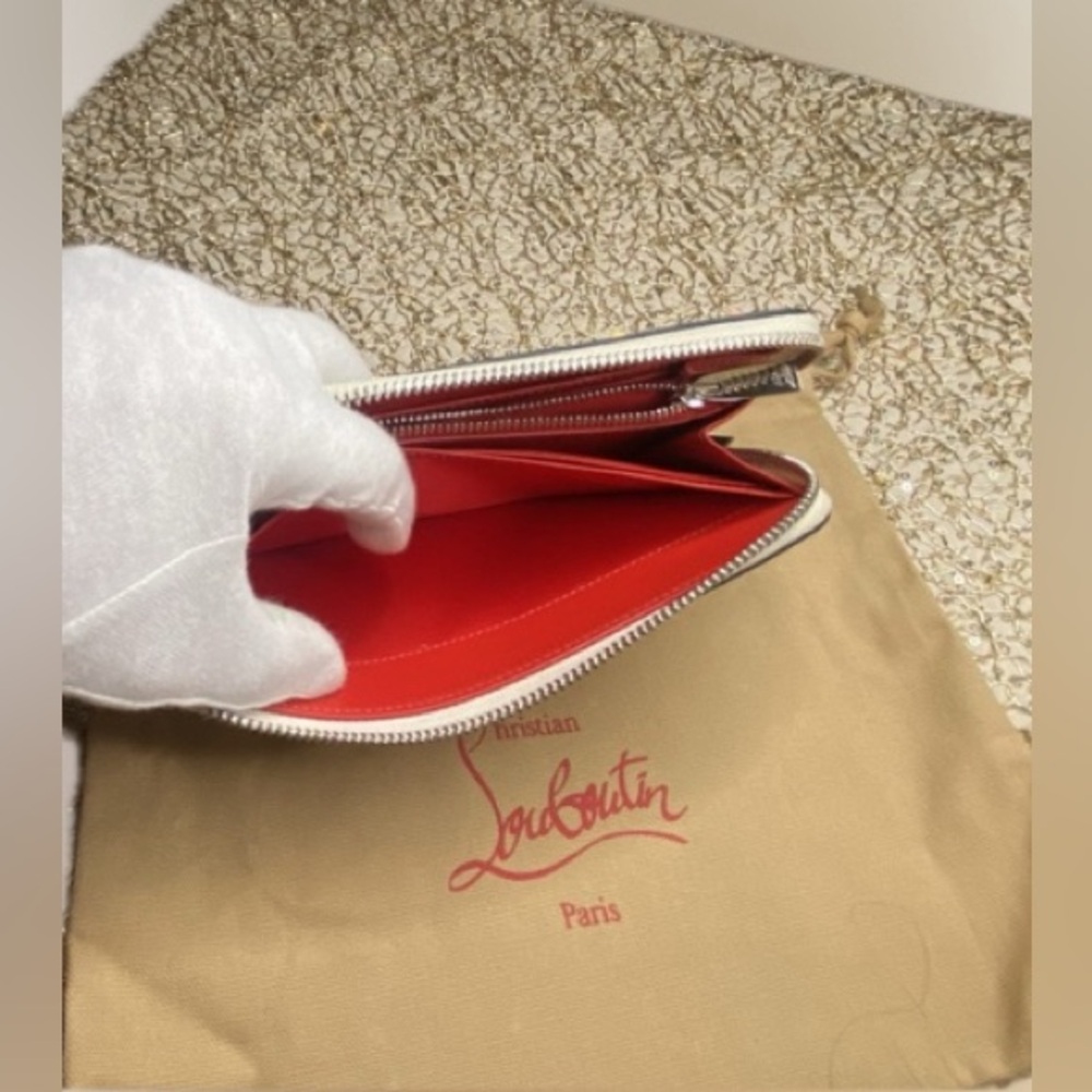 CHRITIAN LOUBOUTIN ❤️❤️ PANETTONE LOUBINTHESKY SEVILLE WHITE - Picture 11 of 16